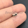 Бусина серебро 925 пр. клевер