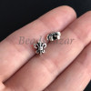 Бусина серебро 925 пр. лилия
