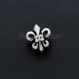 Бусина серебро 925 пр. лилия