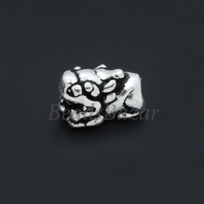 Бусина серебро 925 пр. пи яо 10 мм