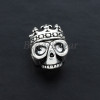 Бусина серебро 925 пр. череп