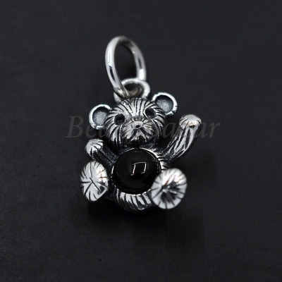 Подвеска серебро 925 пр. мишка