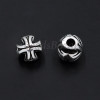 Бусина серебро 925 пр. крест