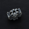 Бусина серебро 925 пр. лотос