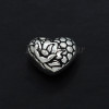 Бусина серебро 925 пр. сердце
