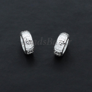 Бусина серебро 925 пр. 6 мм