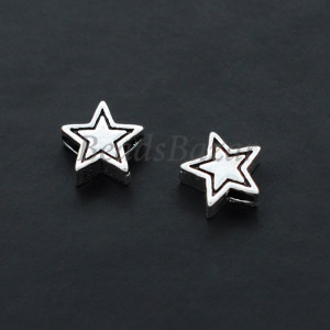 Бусина серебро 925 пр. звездочка