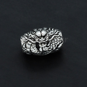 Бусина серебро 925 пр. дракон
