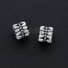 Бусина серебро 925 пр. 6*5 мм