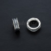 Бусина серебро 925 пр. 7*3 мм