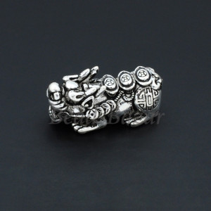 Бусина серебро 925 пр. пи яо